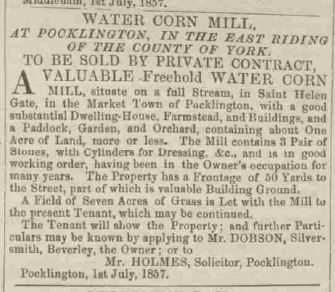 Yorkshire Gazette - Saturday 04 July 1857